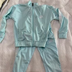 Girls Nike track suit